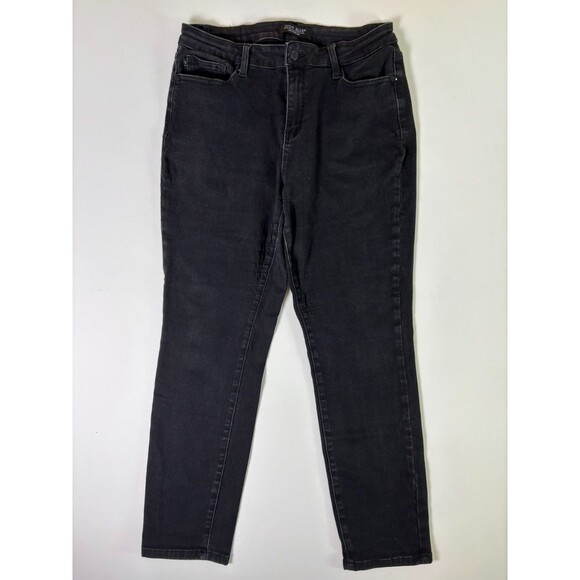 Judy Blue Skinny Jeans Women's 15/32 Black Stretch Slim Fit JB88756 Mid Rise - Picture 2 of 16